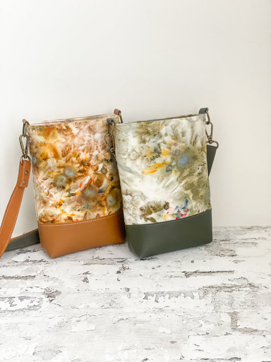 Hand Dyed Crossbody Bag