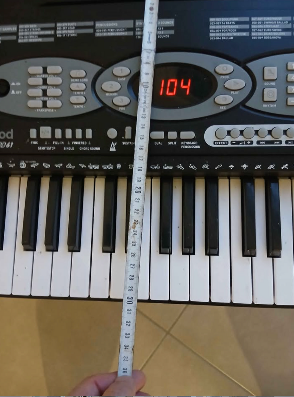 Synthétiseur edenwood