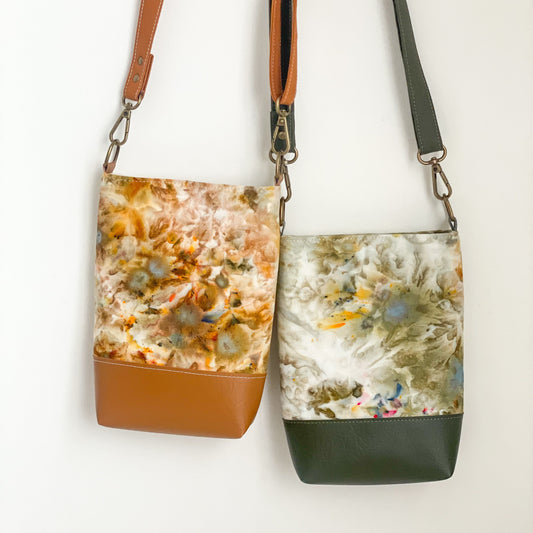 Hand Dyed Crossbody Bag