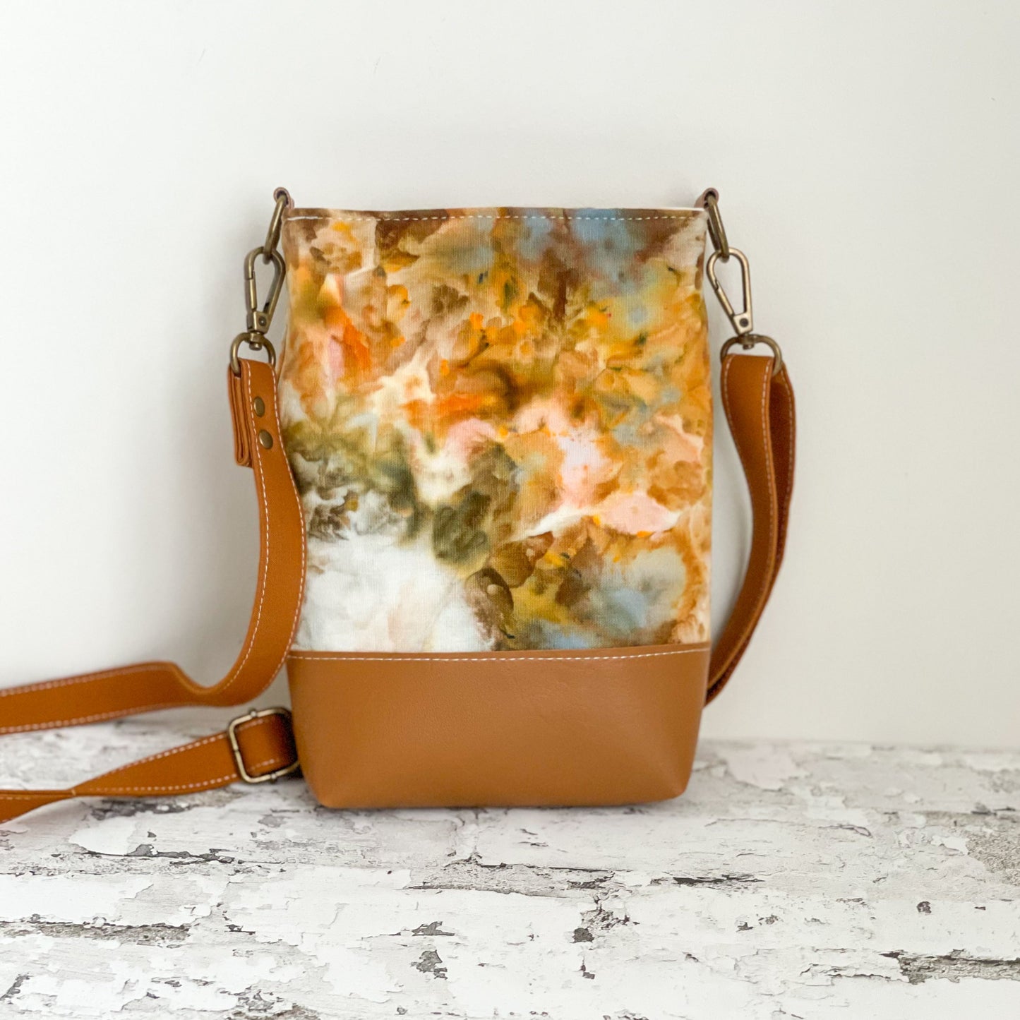 Hand Dyed Crossbody Bag