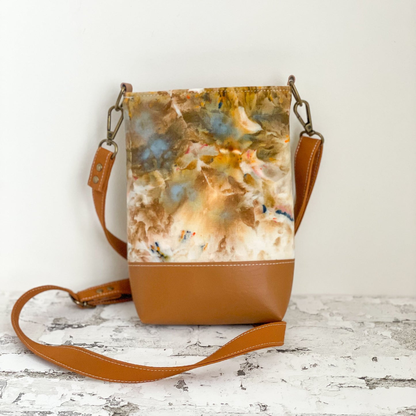 Hand Dyed Crossbody Bag