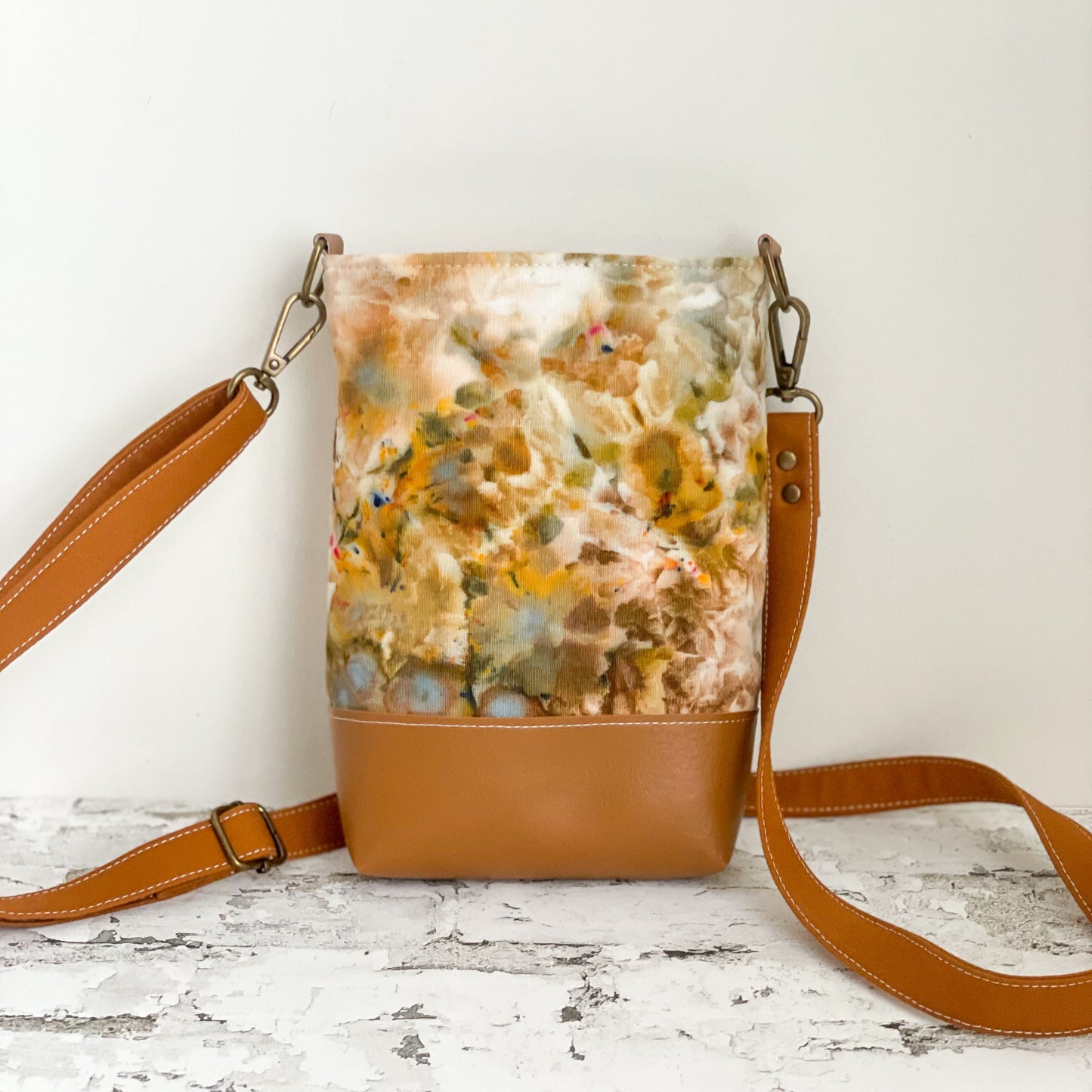 Hand Dyed Crossbody Bag