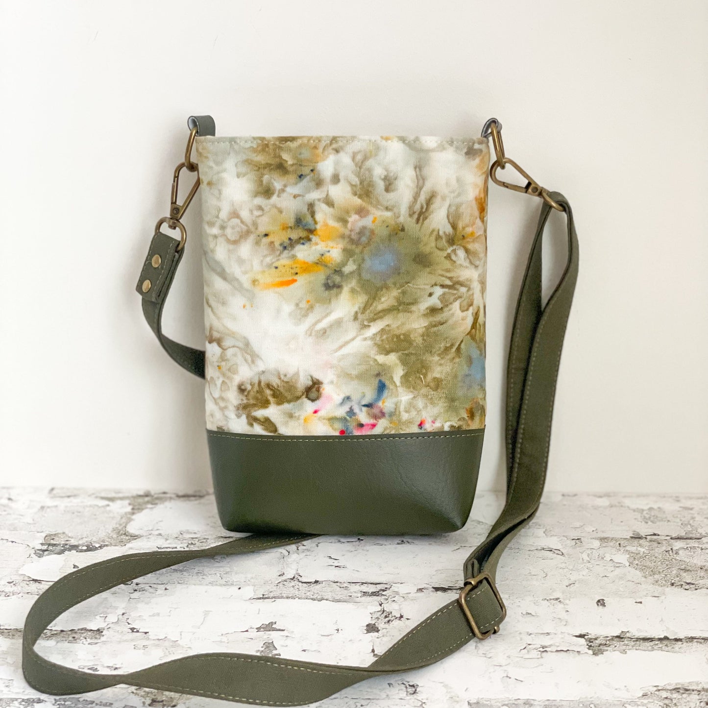 Hand Dyed Crossbody Bag