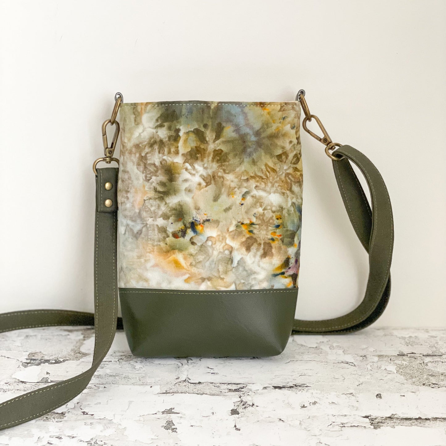 Hand Dyed Crossbody Bag