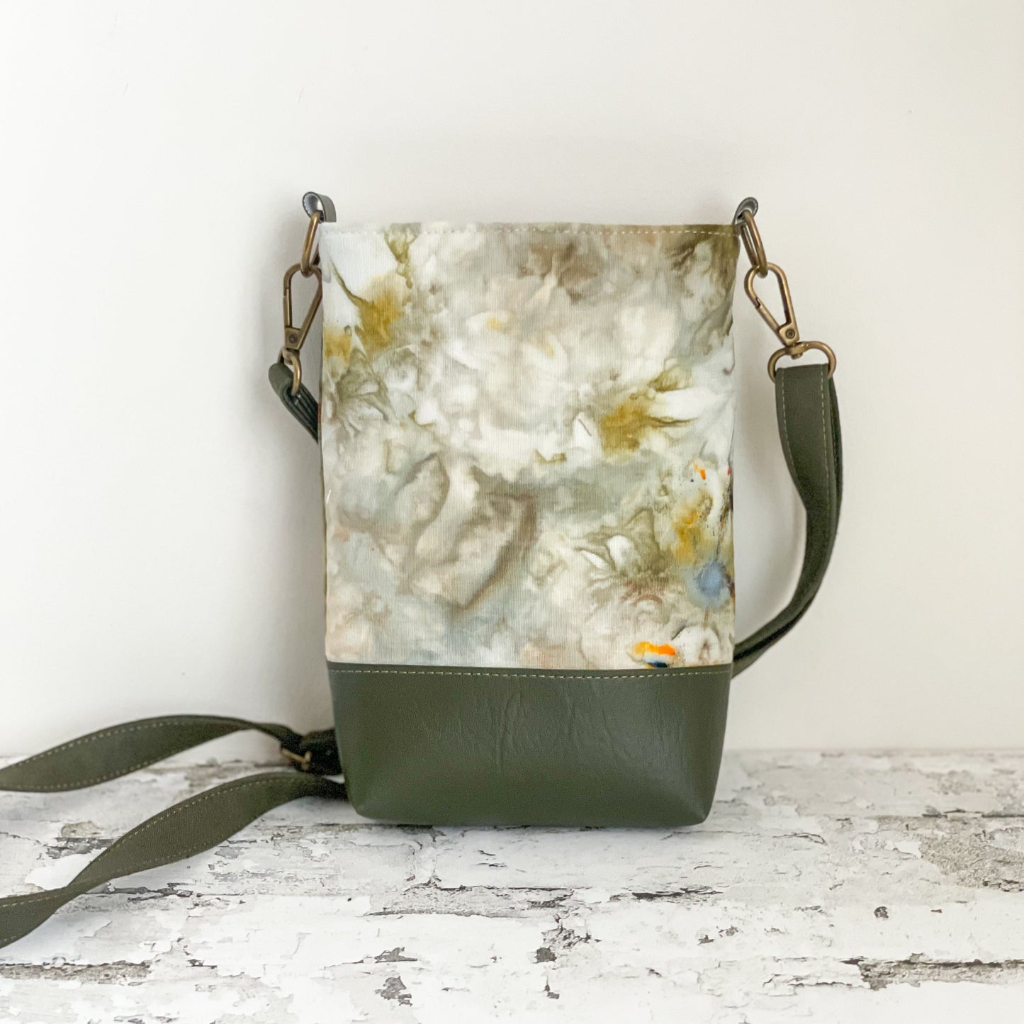 Hand Dyed Crossbody Bag