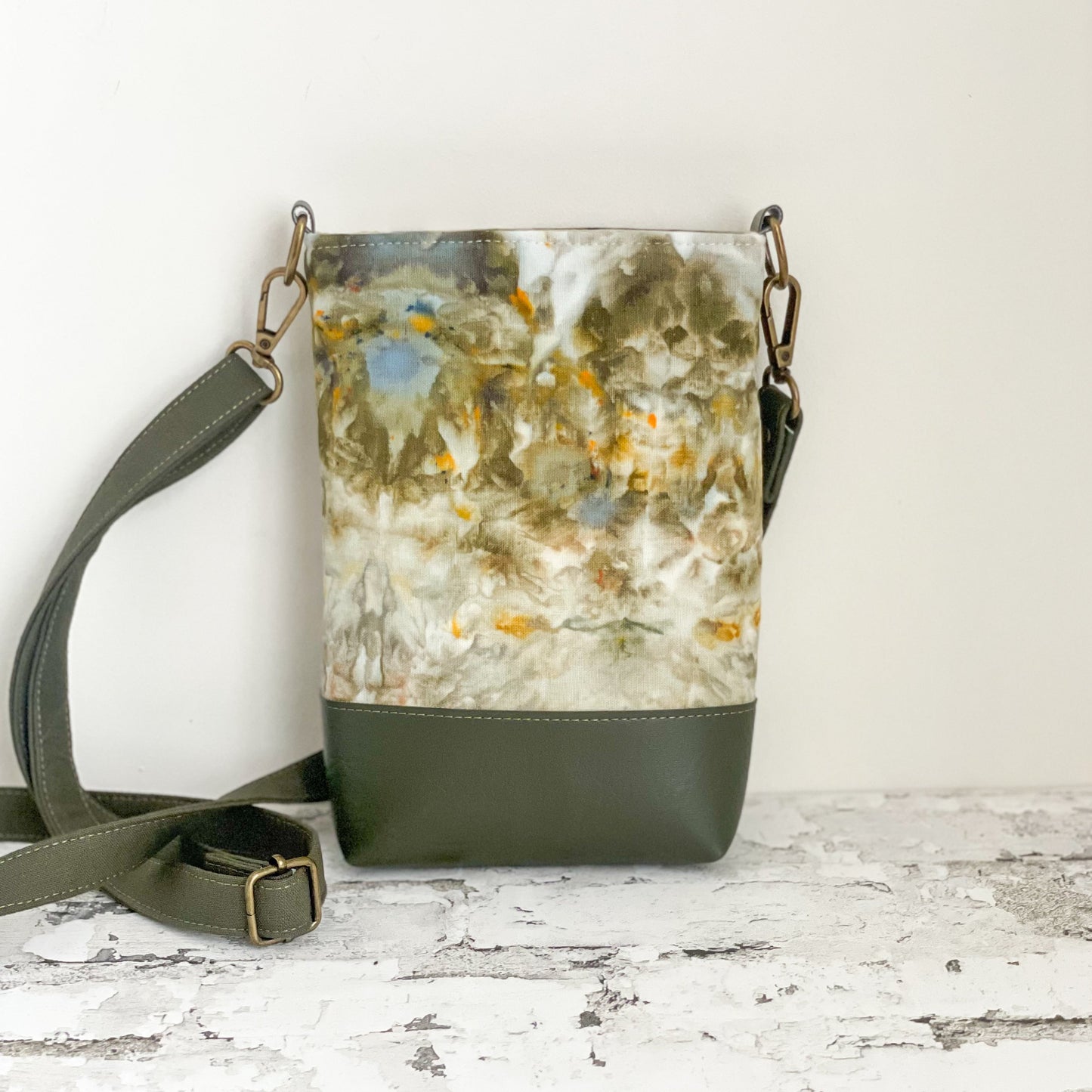 Hand Dyed Crossbody Bag